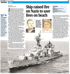 History notes were inserted into the margins of tab stories.